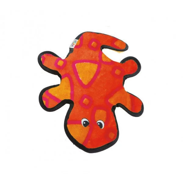 - Cat teasers selectionRed And Orange Gecko Invincibles 2 Squeaker Dog Toy