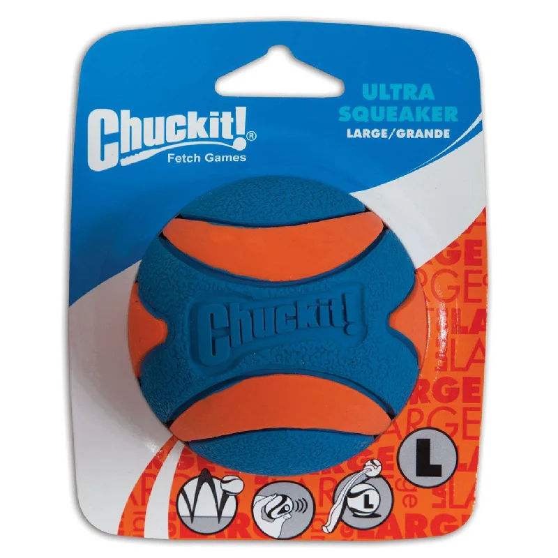  -High-end pet toy rankingsChuckit Large Ultra Squeaker Ball 1 Pack