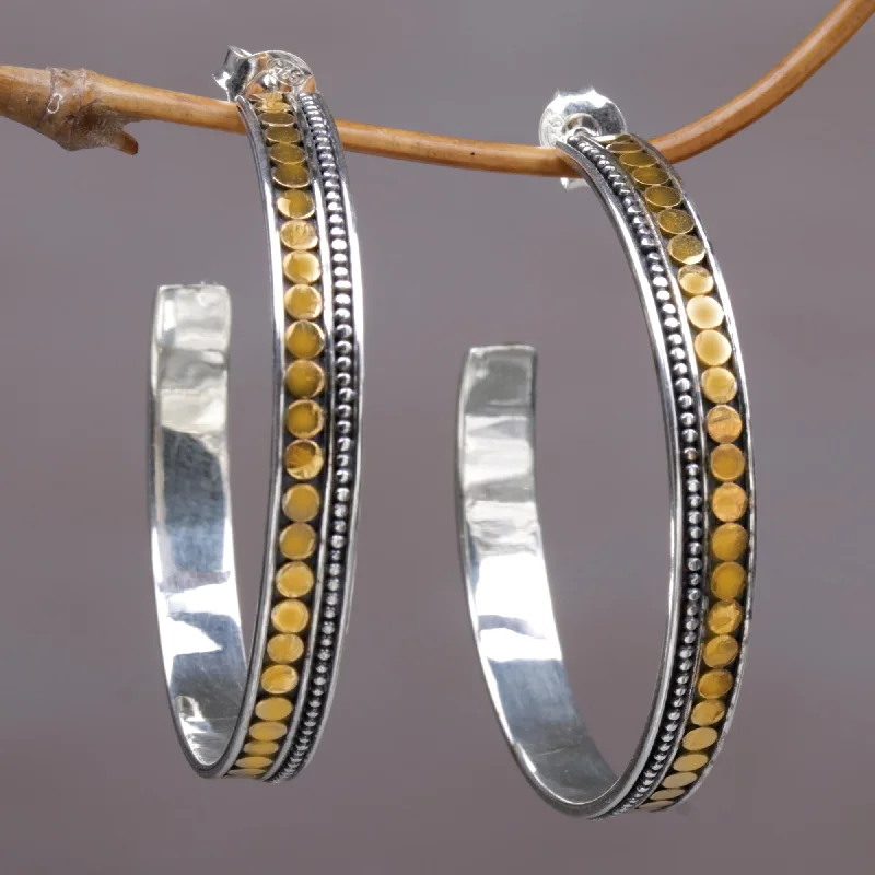 - Cat anti-jump window safety netEdge of Sunrise Gold Accent Sterling Silver Half-Hoop Earrings Indonesia