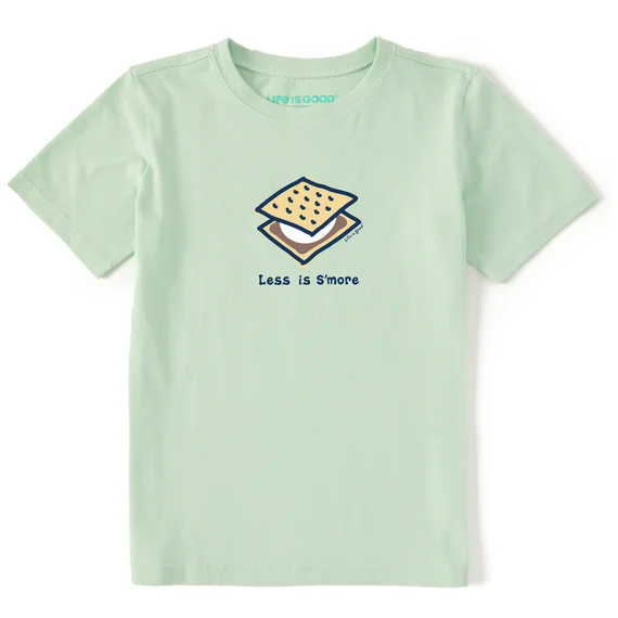 - Dog heart rate monitoring collarKids' Less is Smore Short-Sleeve Crusher Tee - Sage Green