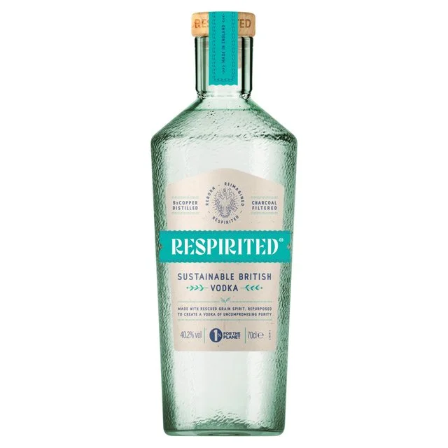 - Organic cotton dog bibsRespirited Sustainable British Vodka   70cl