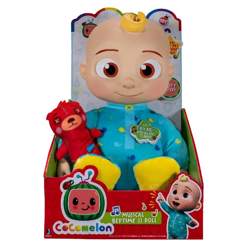 ---Cocomelon Musical Bedtime JJ Plush Doll