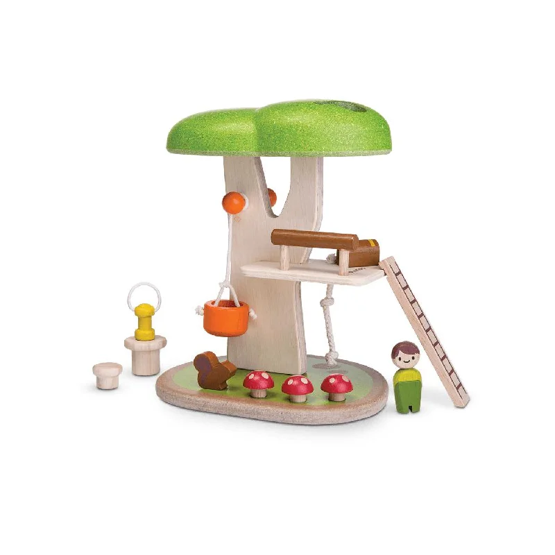 - Organic cotton dog bibsPlan Toys tree house