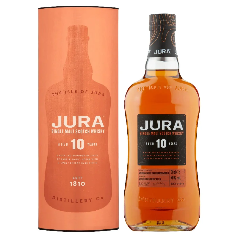 ---Jura 10 Year Old Single Malt Whisky 70cl