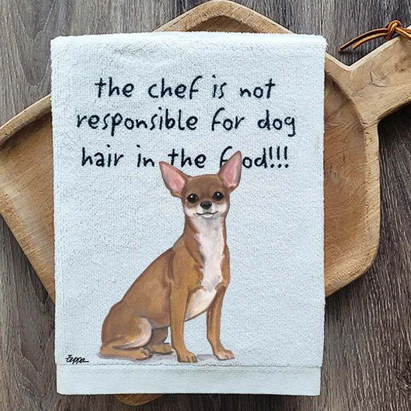 ---Chihuahua Dish Towel