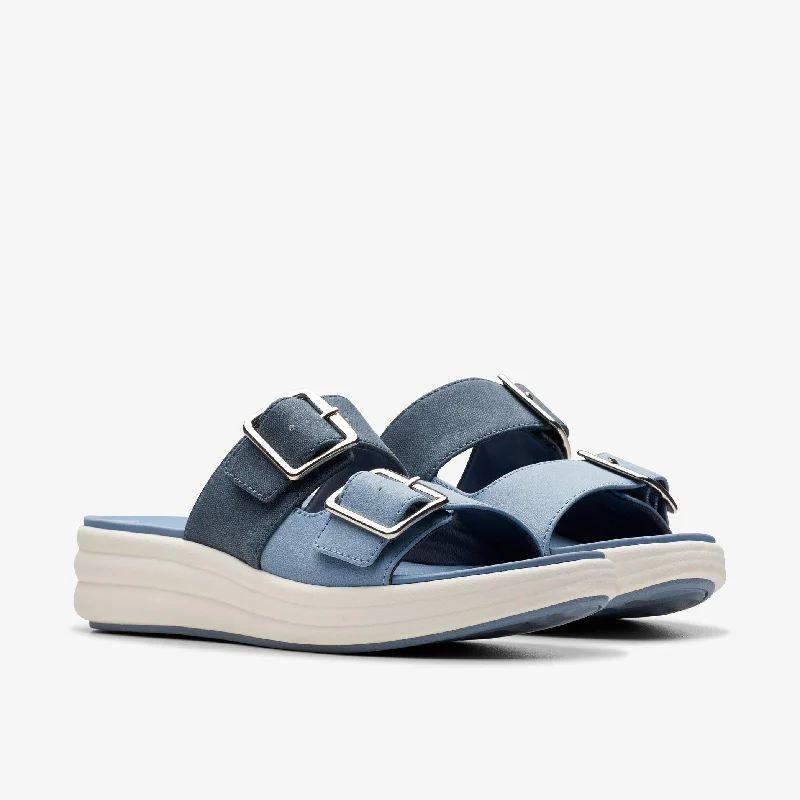 - Chinchilla cooling ice nest ceramic plateWomen's Dift Buckle Sandal - Denim Combination