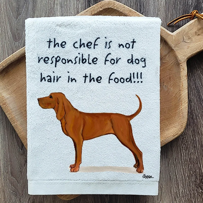 - Air box TSA certified check-inRedbone Coonhound Dish Towel