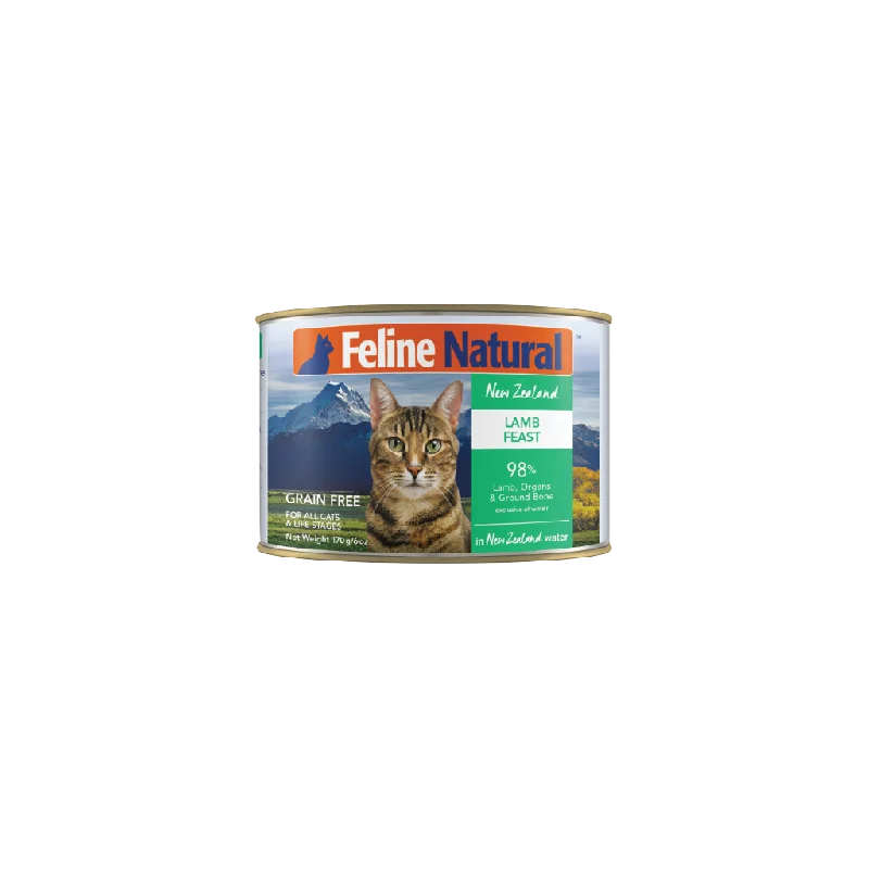 - Food for large dogsFELINE NATURAL™CANS  Lamb Feast Canned Cat Food