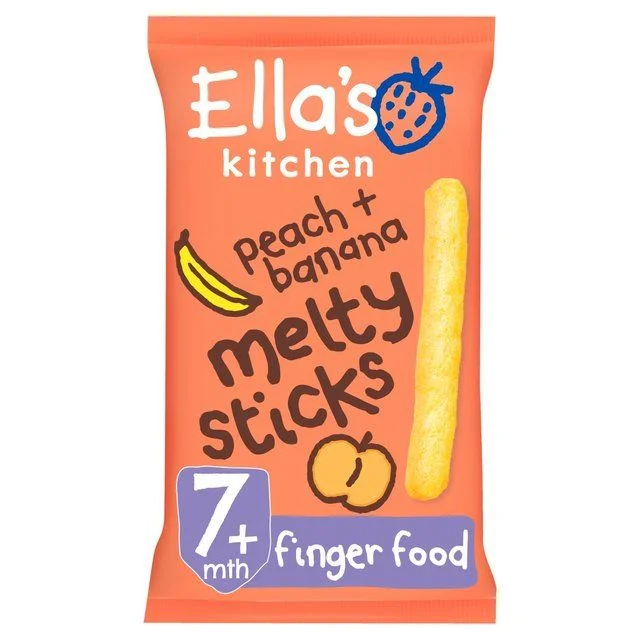 - Deodorizing cat litter tofu litterElla's Kitchen Peach & Banana Melty Sticks Baby Snack 7+ Months   16g