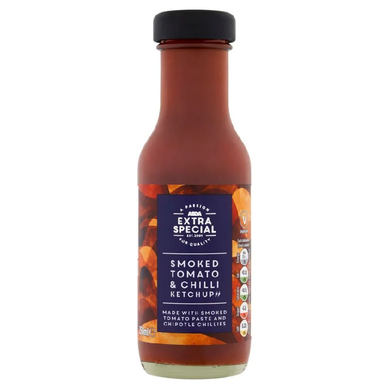 - Summer pet ice matASDA Extra Special Smoked Tomato & Chilli Ketchup 250ml