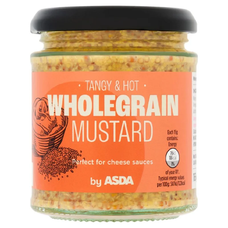  -Splash-proof food bowl AND Anti-choking slow food bowlASDA Wholegrain Mustard 165g