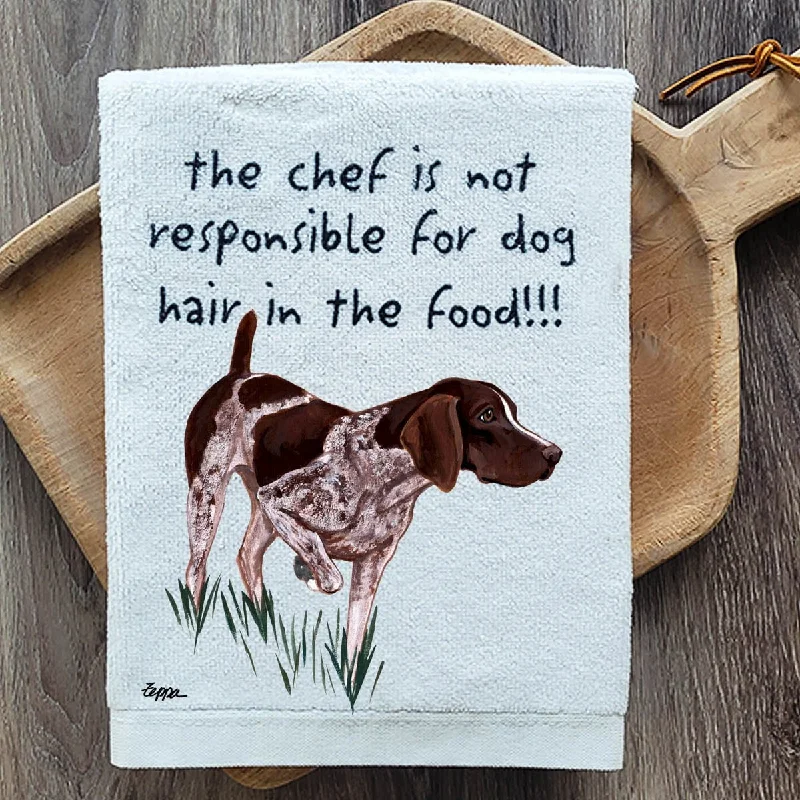 - Solid wood cat climbing frame customizedGerman Shorthaired Pointer Dish Towel