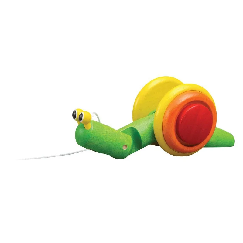 - Pet stroller can be taken on the planePlan Toys pull along snail