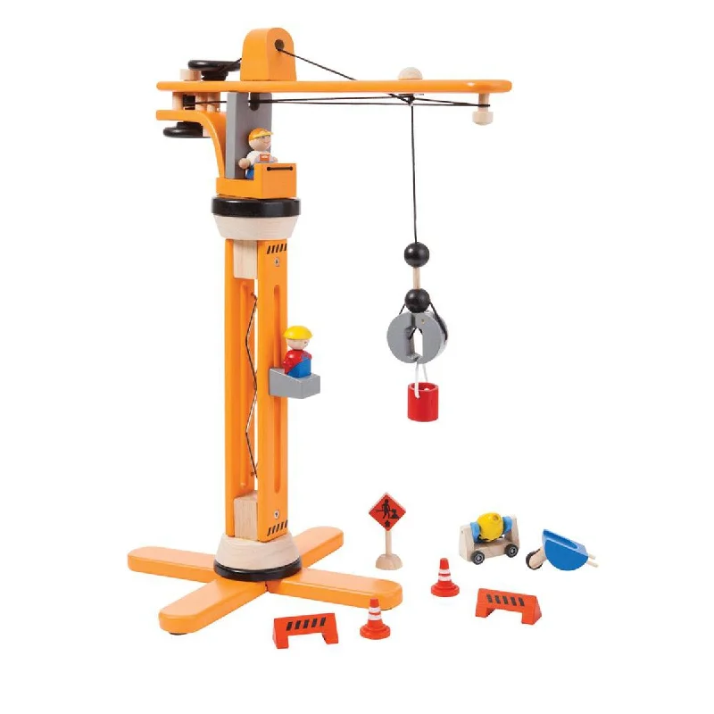 - Pet tear stain cleaning wipesPlan Toys crane set