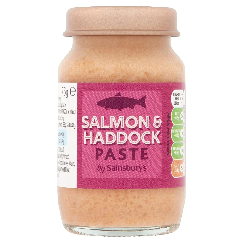 - Pet vitamin complex nutrition tabletsSainsbury's Salmon & Haddock Paste 75g