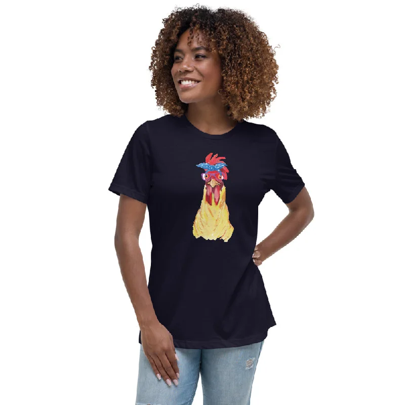 - Pet tear stain cleaning wipesRad Rooster Women's Relaxed T-Shirt