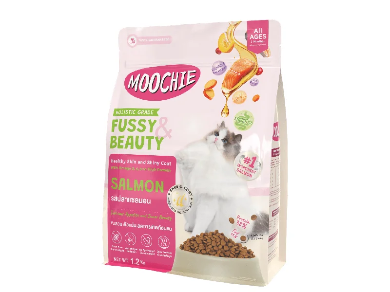    - Cat food discounts and promotions  MOOCHIE FUSSY & BEAUTY CAT FOOD SALMON FLAVOUR 1.2kg