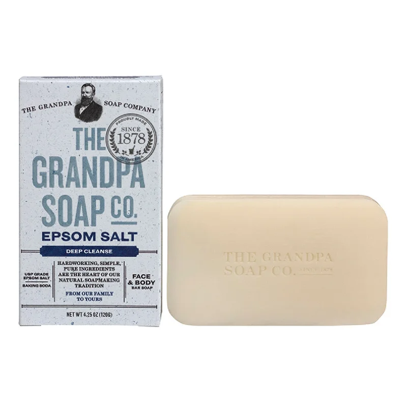 - Air box TSA certified check-inGrandpa Soap Co. Epsom Salt Bar Soap (4.25 oz) #10077953