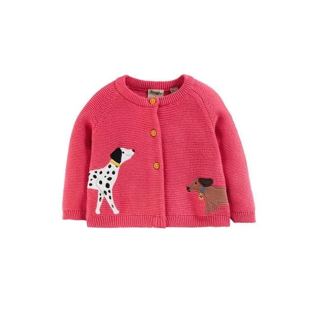 - Foldable and portable cat bagFrugi Character Cardigan Watermelon/Dogs 0-5 years