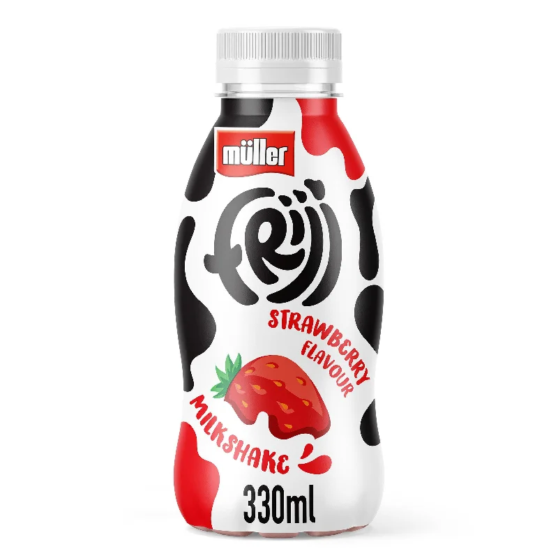 - Postoperative pet anti-licking Elizabethan collarMüller Frijj Strawberry Flavour Milkshake 330ml