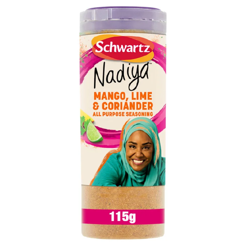 - Car dog seat beltSchwartz Nadiya Mango, Lime & Coriander All Purpose Seasoning 115g