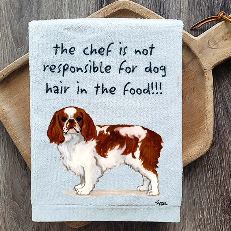 ---English Toy Spaniel Dish Towel