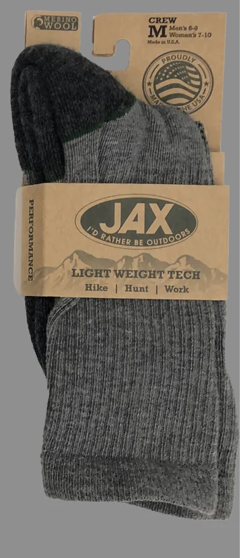 - ​​Christmas pet Christmas clothingLightweight Tech Crew Sock - Charcoal/Green