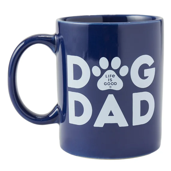  -Splash-proof food bowl AND Anti-choking slow food bowlDog Dad Jake's Mug - Darkest Blue