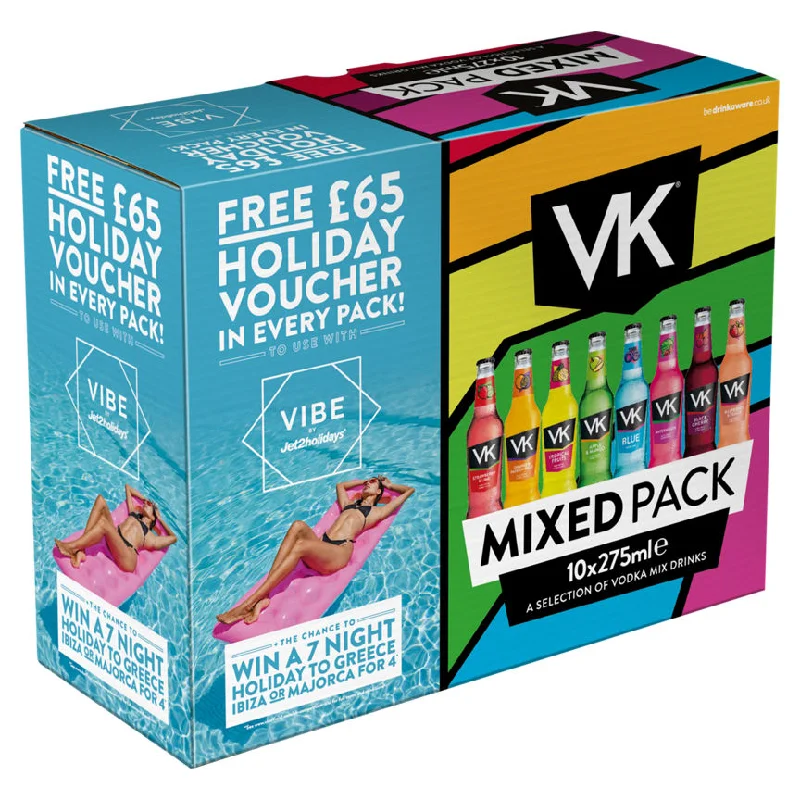  -Anti-scratch sofa protective coverVK Mixed Pack A Selection of Vodka Mix Drinks 10 x 275ml