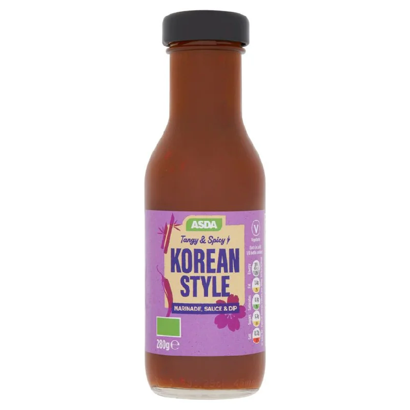 Pet ProductsASDA Korean Style Marinade, Sauce & Dip