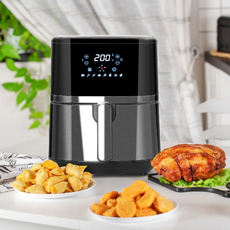 - Deodorizing cat litter tofu litter1500W 4.5L Air Fryer 8 Presets With Digital Display Black & Steel