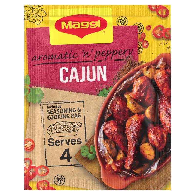 - Dog anti-slip matMaggi So Juicy Aromatic and Peppery Cajun Chicken Herbs and Spices Recipe Mix