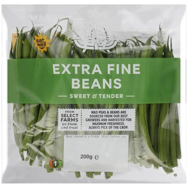 - Pet tear stain cleaning wipesM&S Extra Fine Beans   200g