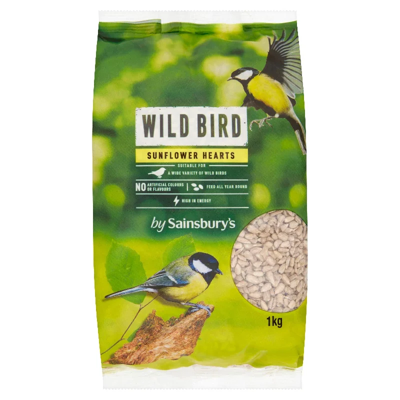 - Organic cotton dog bibsSainsbury's Wild Bird Sunflower Hearts 1kg