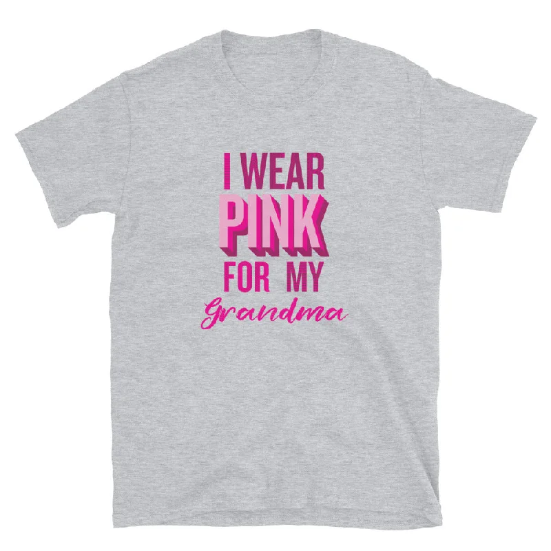 - Dog anti-slip matI Wear Pink For My Grandma T-Shirt