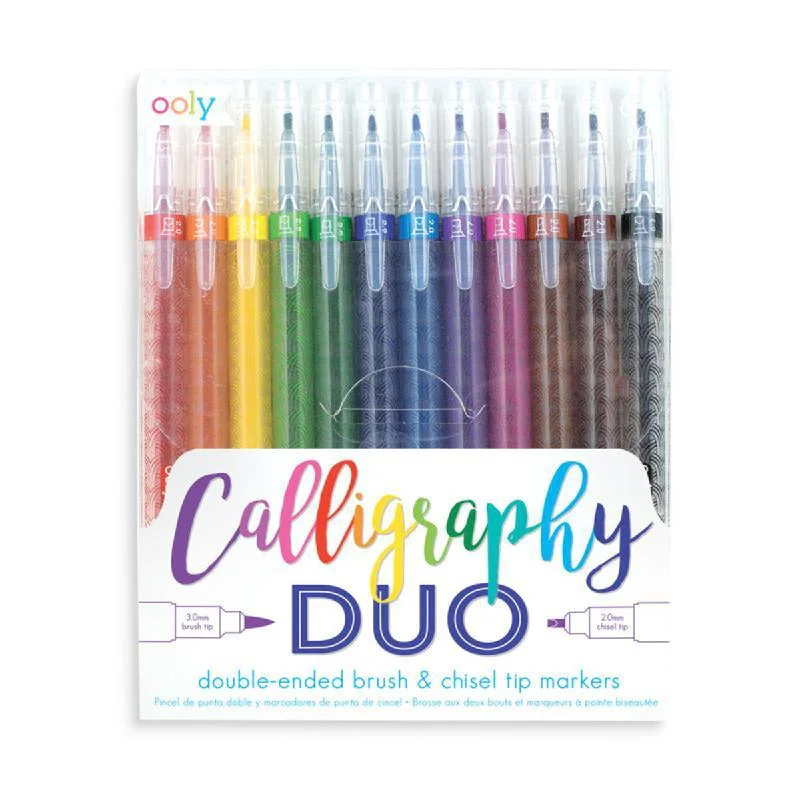 - Custom pet birthday cakeOoly calligraphy duo double-ended markers set of 12