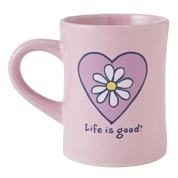 - Solid wood cat climbing frame customizedSimple Daisy Heart Diner Mug - Violet Purple