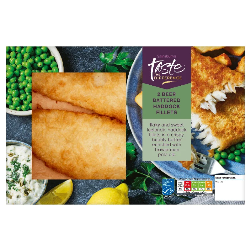 - Dog anti-slip matSainsbury's Beer Battered MSC Haddock Fillets, Taste the Difference x2 385g