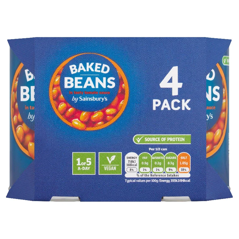 - Organic cotton dog bibsSainsbury's Baked Beans In Tomato Sauce 4x400g