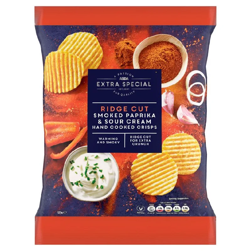 - Pregnant cat delivery room warming boxASDA Extra Special Ridge Cut Smoked Paprika & Sour Cream Hand Cooked Crisps 125g