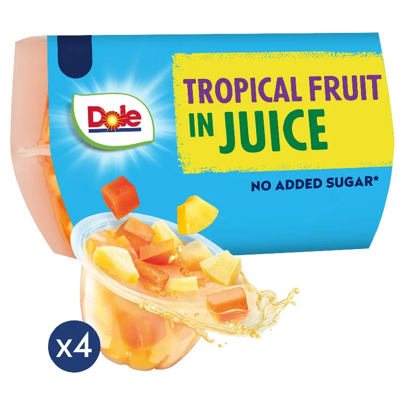 - Natural latex pet mattressDole Tropical Fruit In Juice Fruit Snacks 4x113g