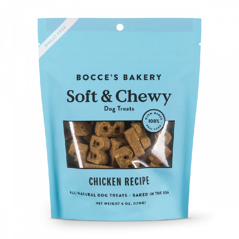 - Pet stroller can be taken on the planeBocce's Bakery Soft & Chewy Chicken Recipe Dog Treats