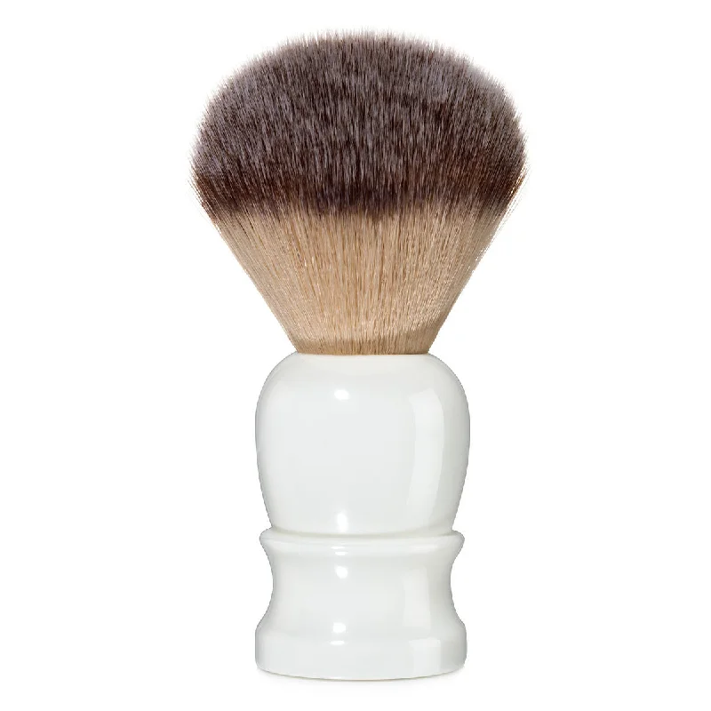 ---Fine Accoutrements White Synthetic Shave Brush  #10077854