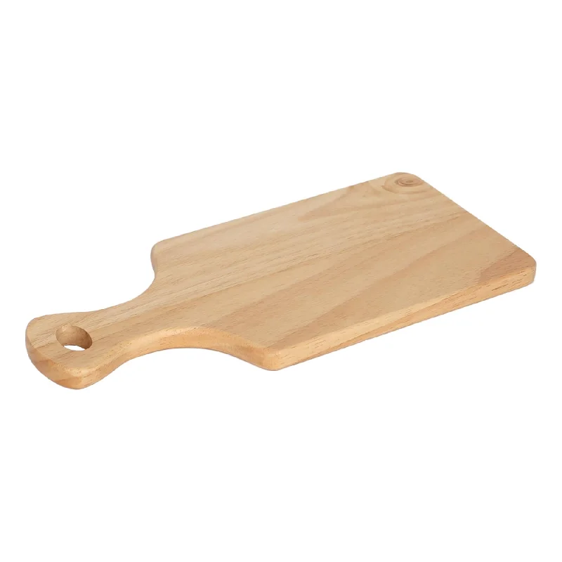 - Teething and chewing toys for puppies34cm x 16cm Wooden Chopping Board with Handle - By Argon Tableware