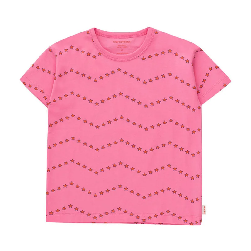 Pet ProductsTiny Cottons Dark Pink Zigzag Tee