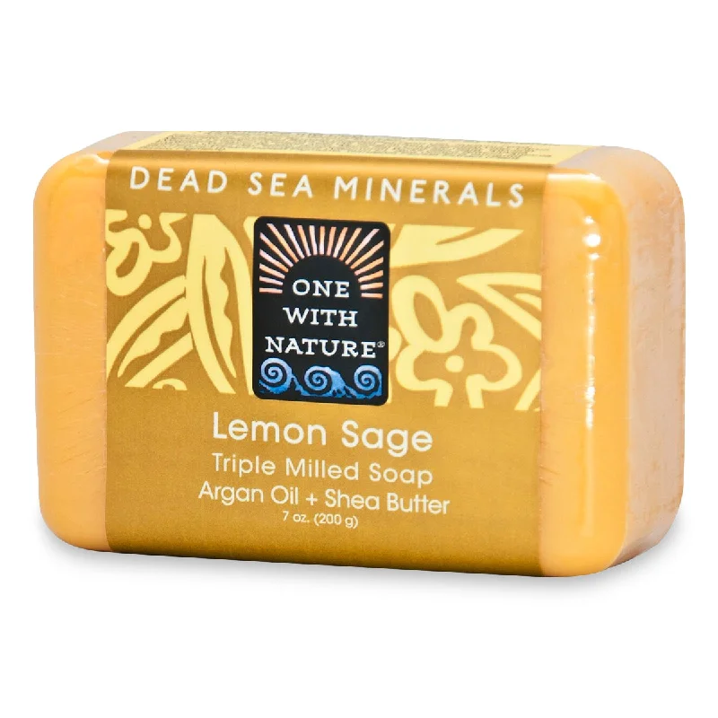 - Organic cotton dog bibsOne With Nature Dead Sea Mineral Soap - Lemon Sage (7 oz) #10077140