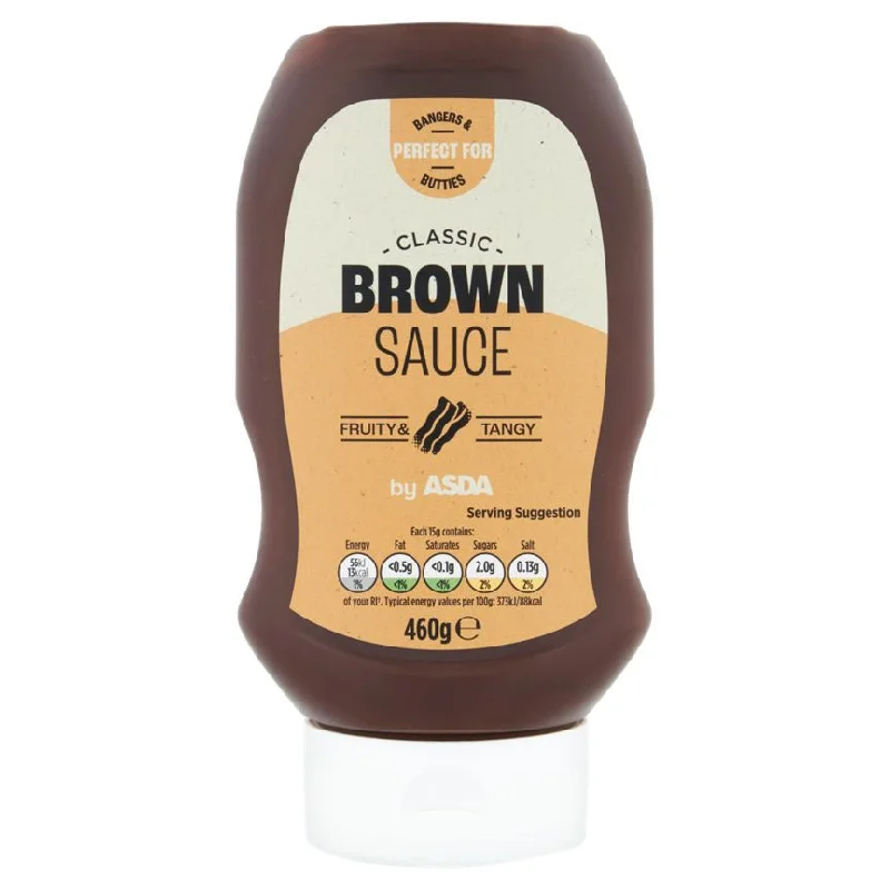 - Organic cotton dog bibsASDA Classic Brown Sauce 460g