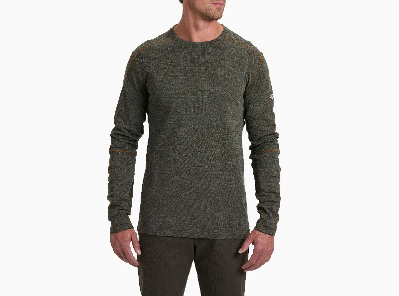 Pet ProductsMen's Invigoratr Merino Crew - Olive Copper