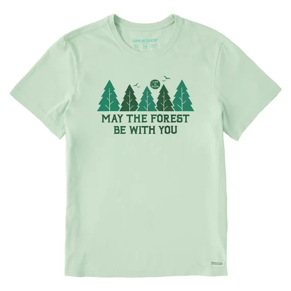 - Elderly dog ​​joint care mattressMen's May the Forest Be With You Crusher Tee - Sage Green