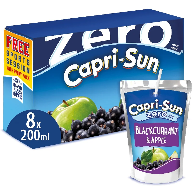 - Pet stroller can be taken on the planeCapri-Sun Zero Blackcurrant & Apple 8x200ml